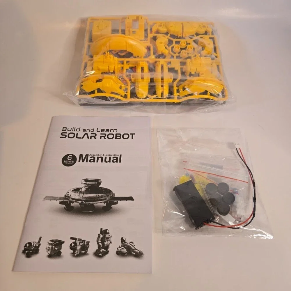 NEW STEM Projects for Kids Science Kit Solar Robot 6 in 1